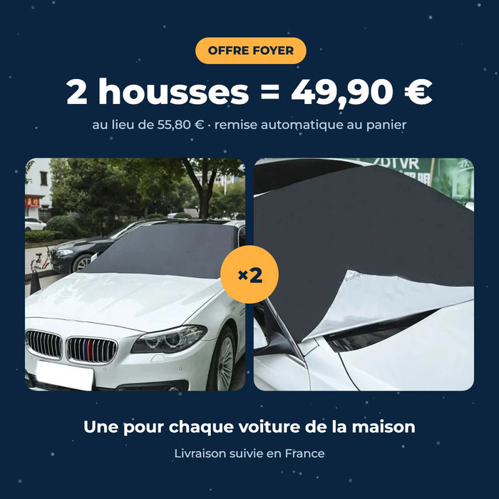 Retirer la housse le matin